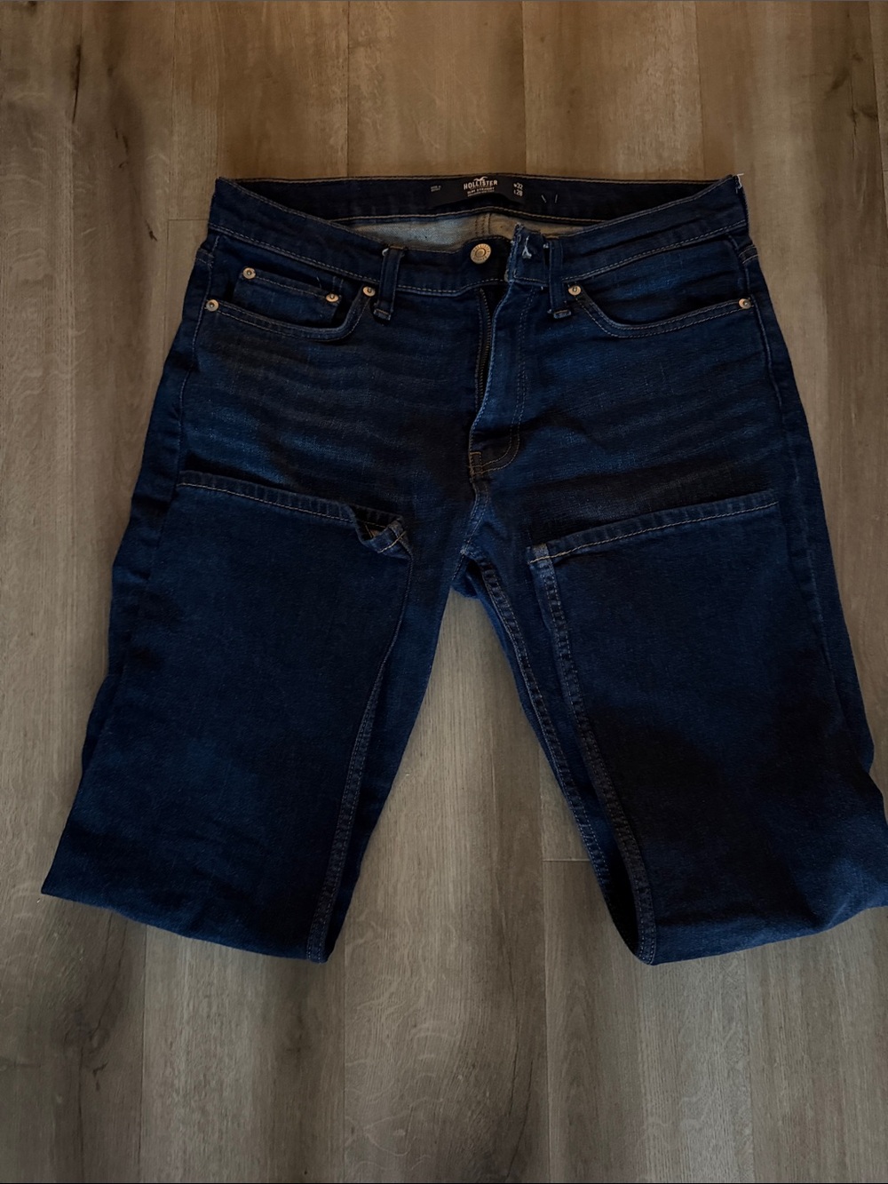 Hollister Slim Straight Indigo Blue Jeans 32/28